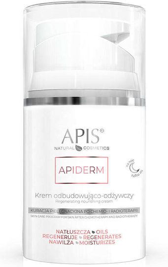Apis Natural Cosmetics Light Restoring Face Moisturiser Night with Aloe Vera 50ml