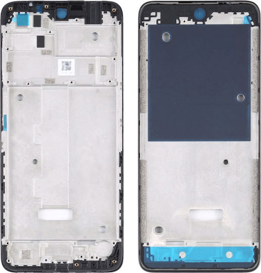 Μεσαίο Πλαίσιο Μαύρο για Motorola Moto G22