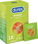 Durex Προφυλακτικά Arouser με Ραβδώσεις 18τμχ