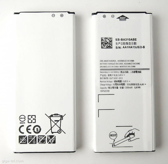 CoreParts Συμβατή Μπαταρία Αντικατάστασης 1750mAh για Samsung Galaxy A3 (2016)