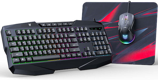Onikuma TZ3006 Gaming Πληκτρολόγιο με RGB φωτισμό (International English)