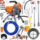 Rosfix Electric Paint Spray Gun 1500W ZESTAW-NOSN-GO42