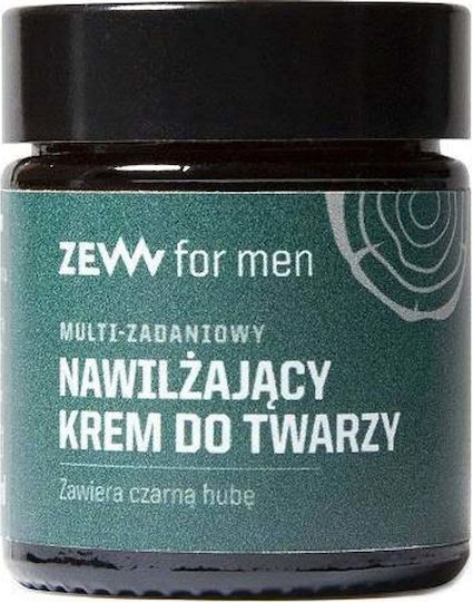 Zew Men Multi-Tasking Moisturizing Face Cream Black Sponge 30ml