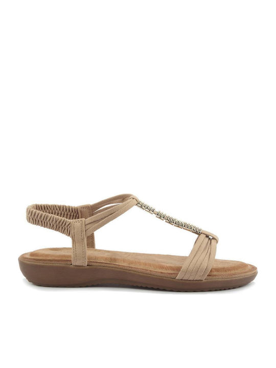 Fshoes Γυναικεία Σανδάλια Μπεζ