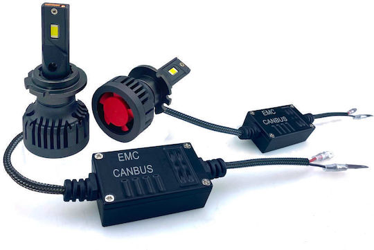 Beltec Audio Autolampen H3 Canbus LED 6000K Kaltes Weiß 55W Menge 2