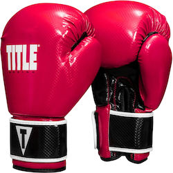Title Boxing Title Instinct Fitness Γάντια Πυγμαχίας από Συνθετικό Δέρμα για Σάκο Ροζ
