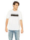 Edward Jeans Men's Short Sleeve T-shirt White