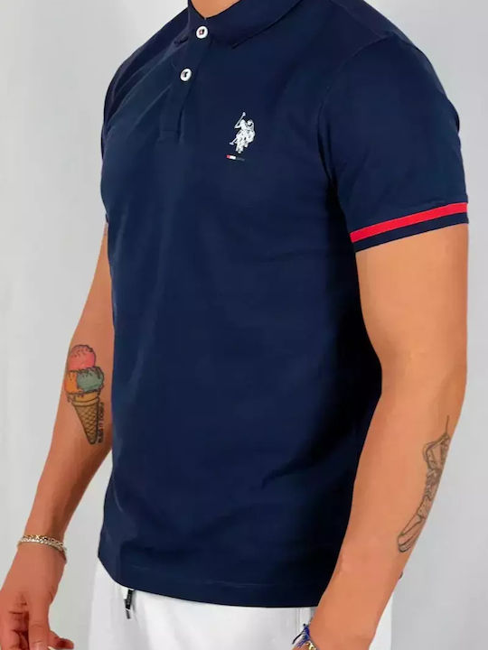 U.S. Polo Assn. Herren Shirt Polo Marineblau