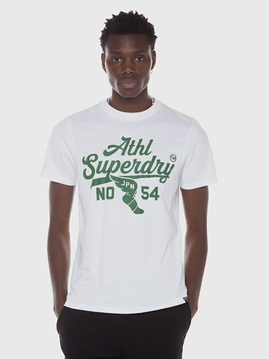 Superdry D3 Ovin Track T-shirt Λευκό