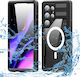 Shellbox Back Cover Σιλικόνης Αδιάβροχο Μαύρο (Galaxy S24 Ultra)