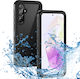 Shellbox 360 Vollschutz Silikon / Kunststoff Wasserdicht Schwarz (Galaxy A35)