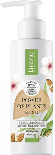Lirene Power Plants Make-up Removal Oil-gel Almond 145ml