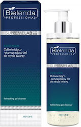 Bielenda Professional Supremelab Men Освежаващ почистващ гел за лице 200 мл