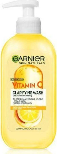 Garnier Skin Naturals Vitamin C Reinigungsgel Vitamin Cg Citrus Mattierte Haut 200ml