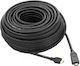 PremiumCord HDMI 1.4 High Speed 1080p 120Hz Cable HDMI male - HDMI male 15m Μαύρο