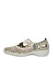 Damen Ballerinas in Beige Farbe