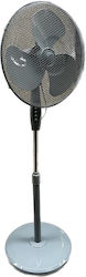 Sidirela E-4418 Ορθοστάτης 40cm Γκρι