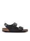 Milano Bf Men's Sandals Black Narrow Fit