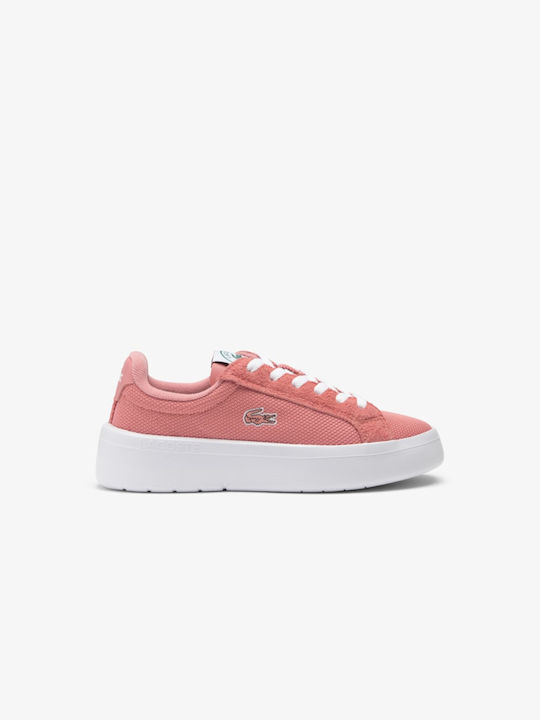 Lacoste Carnaby Damen Sneakers Pink / White