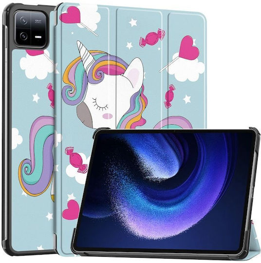 Revomag Unicorn Flip Cover Πολύχρωμη (Xiaomi Pad 6/6 Pro 11.0 inch (2023))