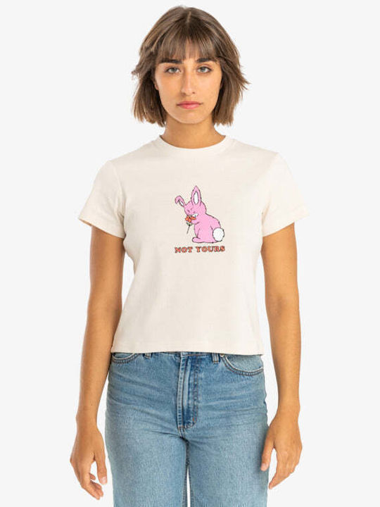 RVCA Γυναικείο T-shirt Μπεζ