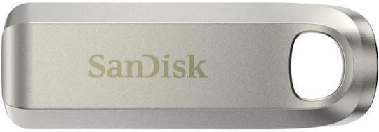 Sandisk Ultra Luxe 128GB USB 2.0 Стик Сребрист