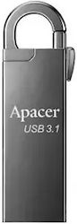 Apacer Ah15a 128GB USB 2.0 Stick Silver