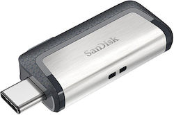 Sandisk Dual 32GB USB 3.0 Stick με σύνδεση USB-C