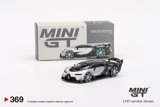 Mini Gt Bugatti Vision Gran Turismo Silver Mgt00369 Limited Edition Mijo 1/64