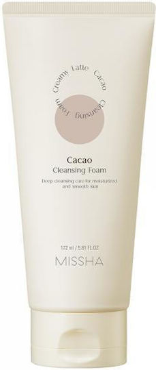 Missha Creamy Latte Cleansing Foam Creamy Cleansing Foam Face Cacao 172ml