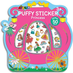 Avenir Puffy Stickers Princess