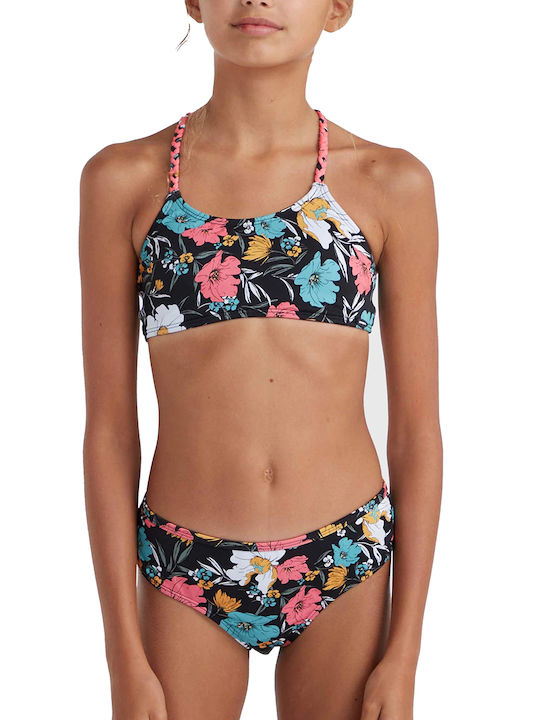 O'Neill Tropics Παιδικό Μαγιό Μπικίνι Black / Blue