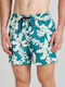 Gant Men's Swimwear Shorts Petrol with Patterns