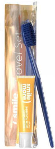 Hiskin Smile Toothpaste Set 30ml + Yellow Toothbrush