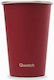 Stainless Steel 470ml Qwetch Red Thermos Bottle