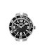 WATX & CO Watch with Black Rubber Strap