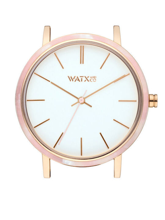 WATX & CO Γυναικείο Ρολόι 38mm Μπαταρίας με Μετ...