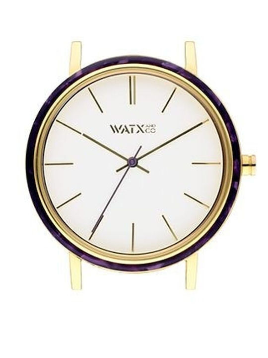 WATX & CO Γυναικείο Ρολόι 38mm Μπαταρίας με Μετ...