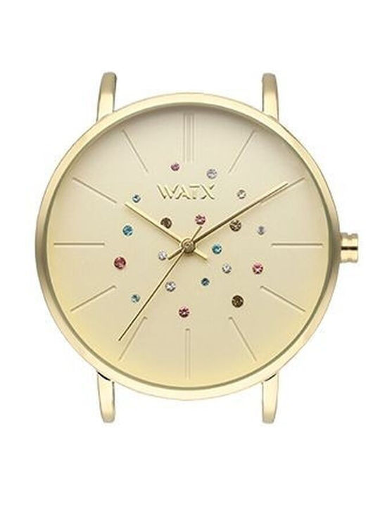 WATX & CO Γυναικείο Ρολόι 38mm Μπαταρίας με Μετ...