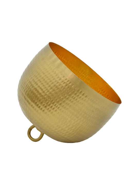 Inart Lightie Stehlampe mit Fassung für Lampe E27 Gold