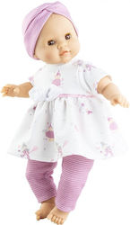 Baby Doll Manus Ana 36cm Pink Ribbon Paola Reina