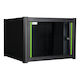 Lanview Montat pe perete Cabină Rack 7U 60x56x42.3cm Negru RWM07U56BL