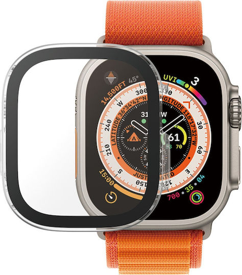 PanzerGlass Full Face Tempered Glass for the Apple Watch Ultra 49mm 1pcs 3688 Transparent / Black