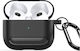 Dux Ducis Case Silicone with Hook in Black color for Apple AirPods 3