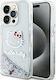 Hello Kitty Back Cover Πλαστικό Ασημί (iPhone 14 Pro Max)