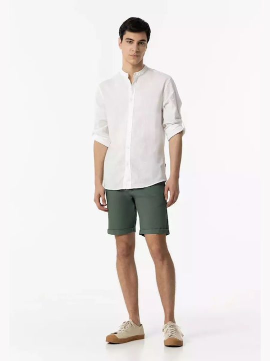 The Bostonians Ανδρική Βερμούδα Chino Μπεζ 3EN565T596-B01203