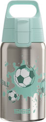 Sigg Stainless Steel Water Bottle 0.5lt Love Football Shield One