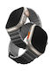 Uniq Λουράκι Δερμάτινο charcoal-grey (Apple Watch 42/44/45mm/Ultra 49mm)