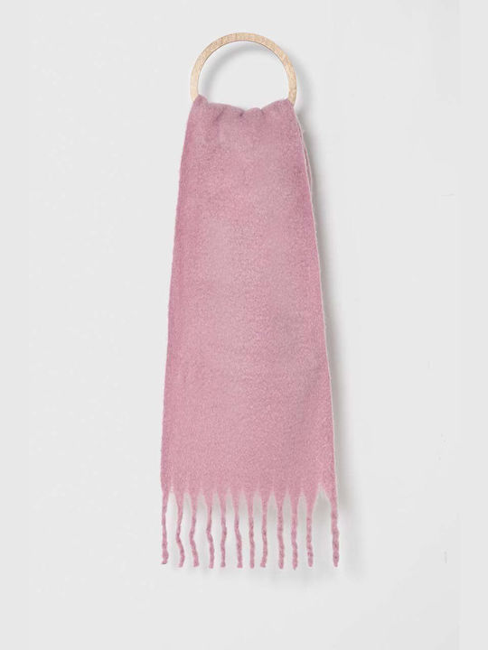 Abercrombie & Fitch Women's Wool Scarf Pink