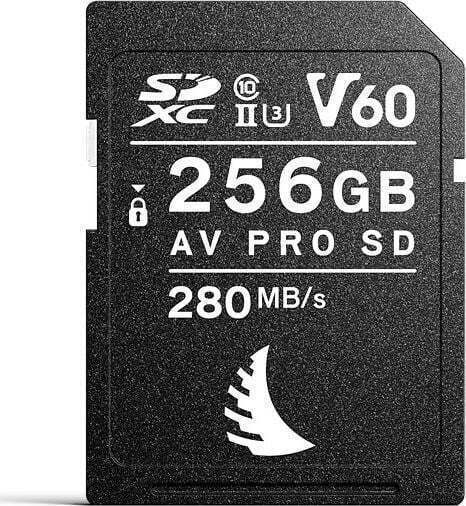 Angelbird SDXC 256GB Clasa 10 U3 V60 cu adaptor